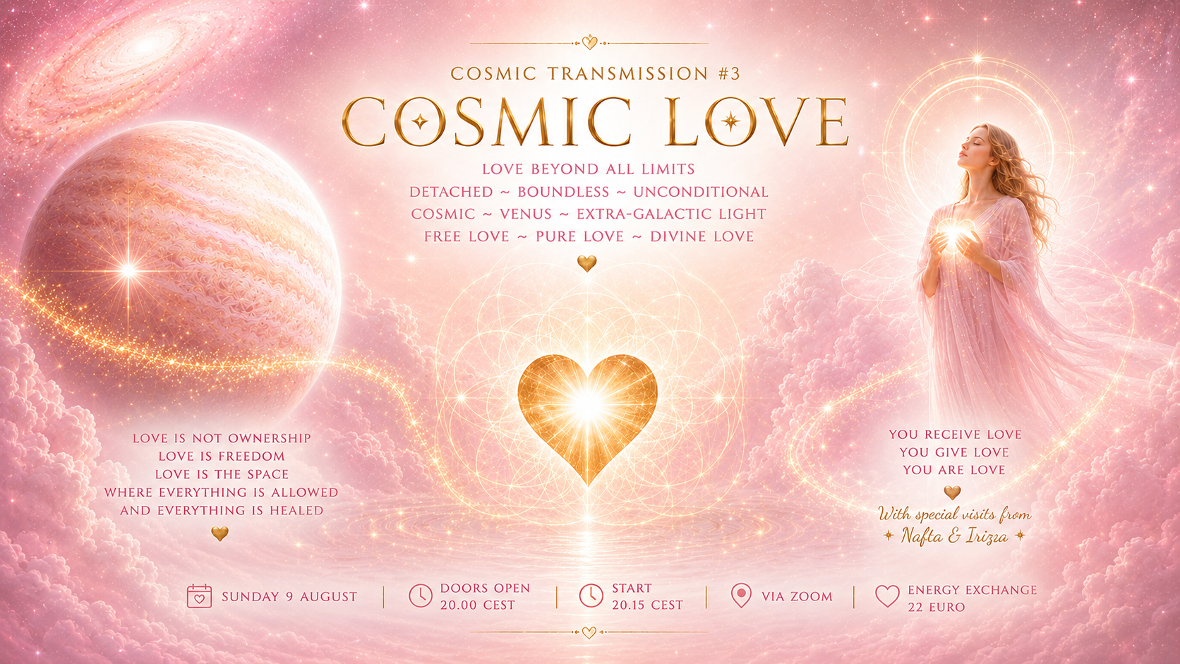 Cosmic Transmission | Cosmic Love | 9 Aug 2026